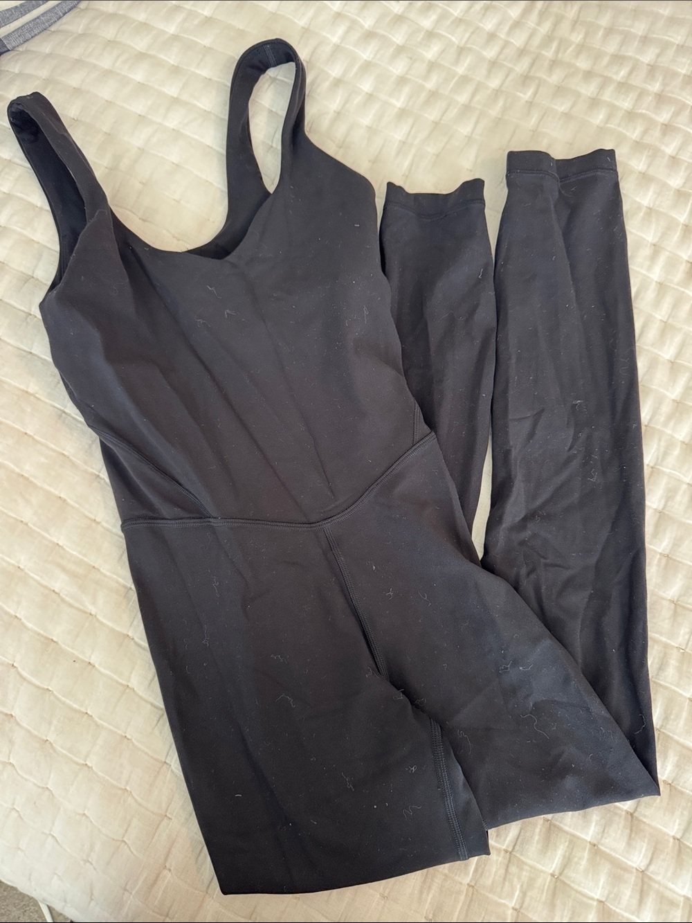 Lululemon Black Women's Slim Jumpsuit - Classic Everyday Style